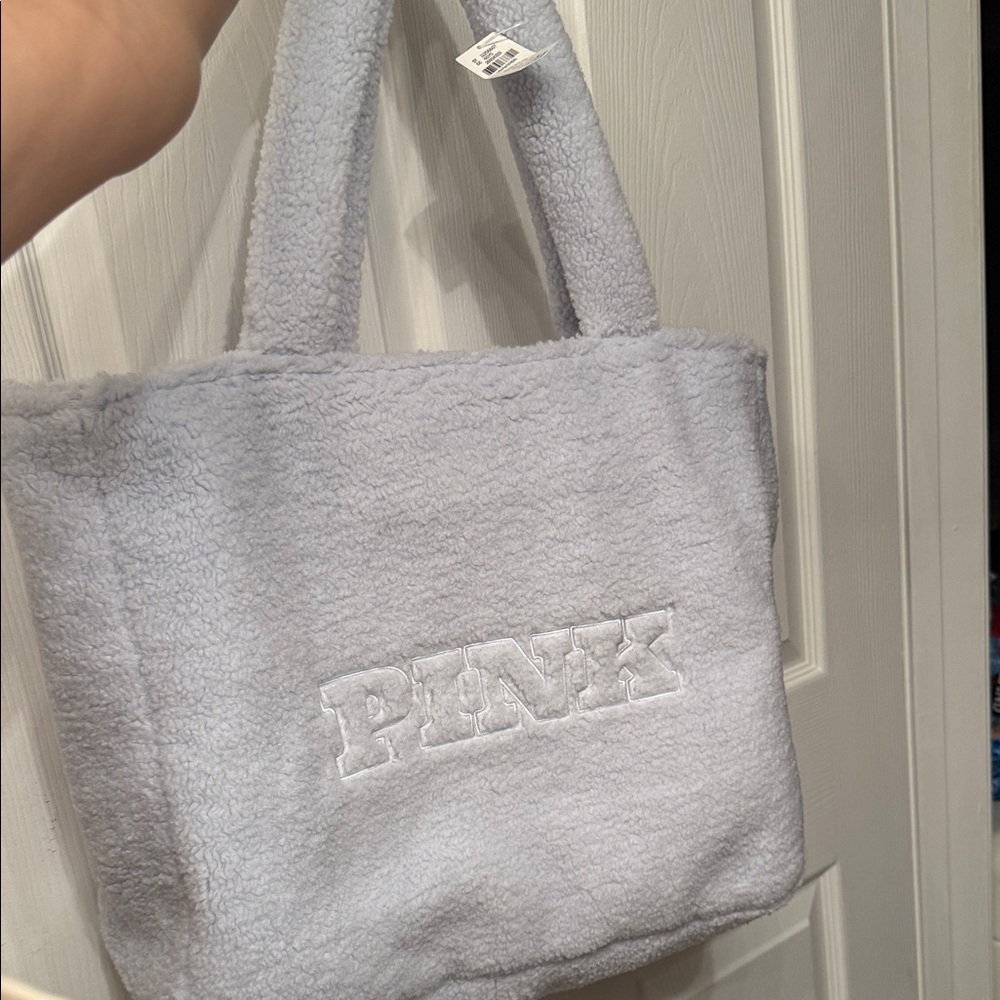PINK Victoria's Secret Soft Gray Tote